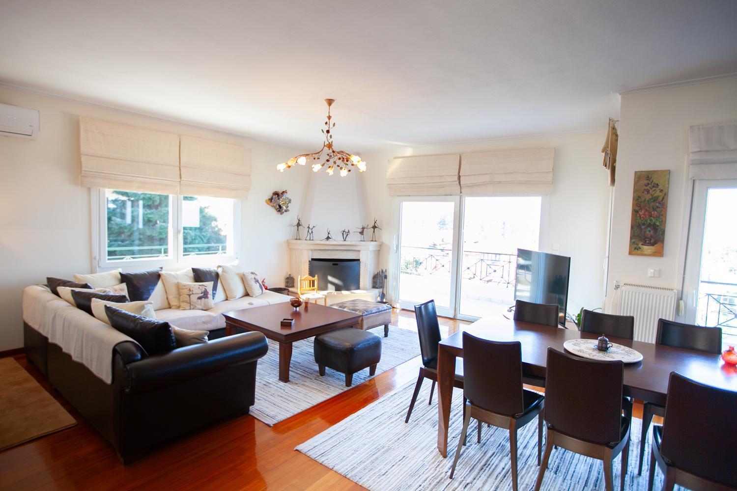 Rodon Apartment With Great View, Sauna And Jacuzzi Litóchoron Luaran gambar