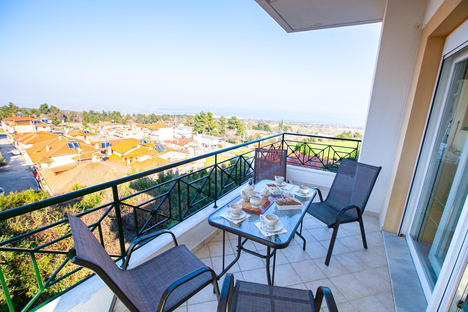 Rodon Apartment With Great View, Sauna And Jacuzzi Litóchoron Luaran gambar
